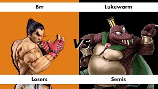Brr (Kazuya) vs Lukewarm (King K.Rool)