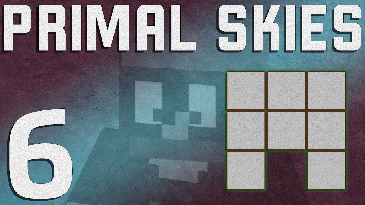 Primal Skies 1.12+ Minecraft - Ep. 6 - The Bloomery and Crucible