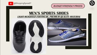 MEN'S SPORTS SHOES || LIGHT-WEIGHTED FOOTWEAR, PREMIUM QUALITY MATERIAL ||