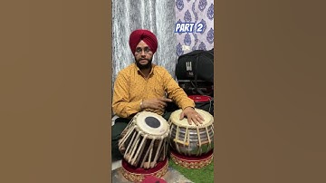 ❤️Teen Taal Variation Part 2#shortvideo #tabla #tutorial #indianmusic #newvideo #viralshorts