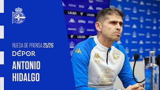 Download Lagu Rueda de Prensa de Antonio Hidalgo previa a la Real Sociedad B - RC Deportivo MP3