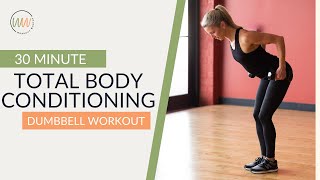 30-Minute Full Body Dumbbell Workout for Women 40+ | Strength + Low-Impact Cardio