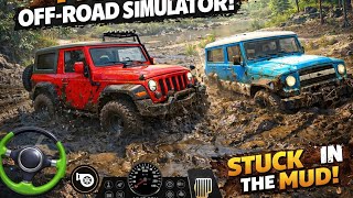 Can This 4x4 Escape the Mud?! 😲 Android Gameplay