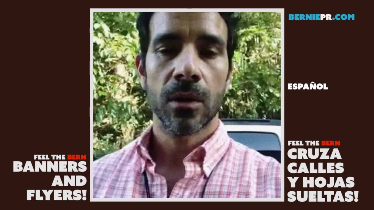 Crowdfunding for Bernie in Puerto Rico - Cruza Calles