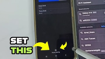 How to Temporarily Pause / Block Internet Sharing of Mobile Hotspot on Samsung Galaxy A16 5G