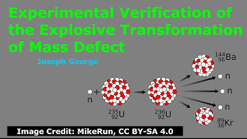 Important Development: Experimental Verification of the Explosive Transformation of Mass Defect