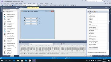 C# Form Dersleri-69 VScrollBar HScrollBar ve TrackBar Kullanımı