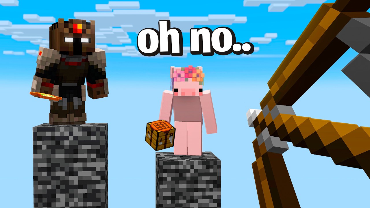 JUGUÉ a PILARES con MUCHOS STREAMERS en MINECRAFT