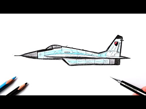 Askeri Uçak nasıl çizilir