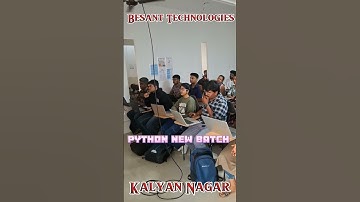 💻 Master Python Programming – New Batch Live at Besant Technologies Kalyan Nagar(Learn&Lead)Branch