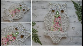 : - -  ,   !  #DIY  #OWL #Handmade