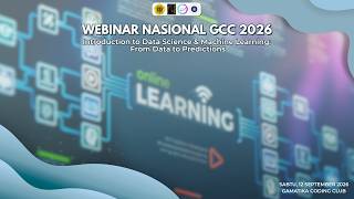 Webinar GCC 2026 Introduction to Data Science and Machine Learning: From Data to Prediction