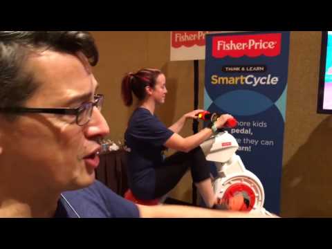 CES Demo: Fisher-Price Smart Cycle