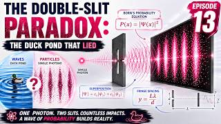 The Double-Slit Paradox: How Single Photons Interfere with Themselves #quantumphysics #science