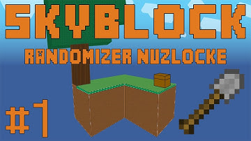 Minecraft: Skyblock Randomizer Nuzlocke w/ Spade Part 1