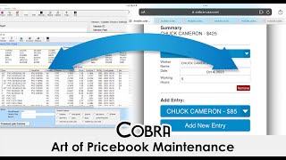 The Art of Pricebook Maintenance - User Group Meeting - COBRA Contractors Software