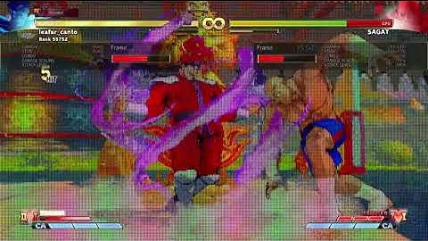 StreetFighterV M.BISON V-TRIGGER 1 NEW COMBO!