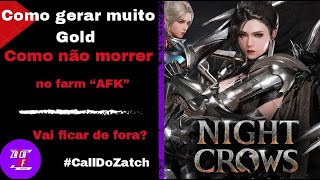 Night Crows: Como não morrer AFK e gerar muito gold URGENTE!