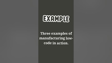 How low-code app development is transforming manufacturing!