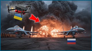 Two Russian Su-27s That Killed Civilians Just Landed — Then Ukraine Erased Russia's Airbase