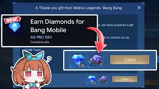 FREE WEEKLY DIAMONDS PASS AND CLAIM 336 DIAMONDS FROM THIS NEW APPLICATION ON PLAYSTORE FOR ML