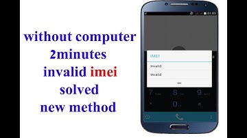 How To | Repair Invalid IMEI Mediatek (MTK) Android Phones ( Without computer)