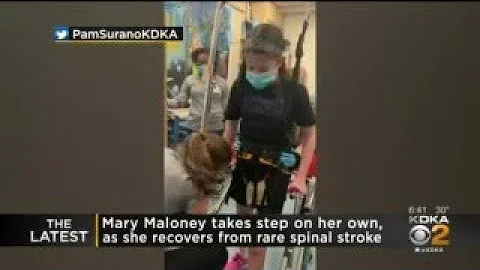 Mary Maloney Begins Taking Steps On Her Own As She...