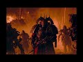 Warhammer 40k as an 80s dark scifi movie  khorne chaos