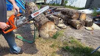 ported 50cc mayhem 10 of my strongest saws