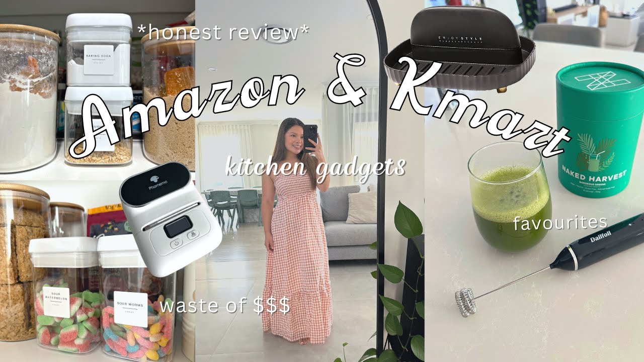 Amazon & Kmart kitchen gadgets : must haves, honest review, what not to buy $$ *budget friendly*