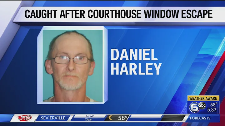 Greene County man escapes through courthouse window only to be captured minutes later