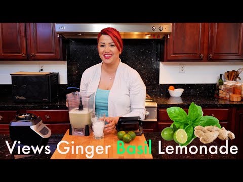 how-to-ginger-basil-lemonade-|-views-recipe