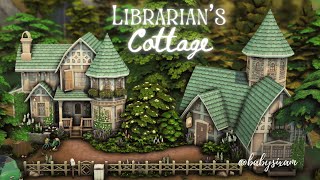 Librarian's Cottage | The Sims 4 | Stop Motion Build [no CC]