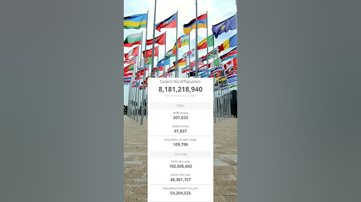 How many people are in Earth in 2024? #people #earth #population