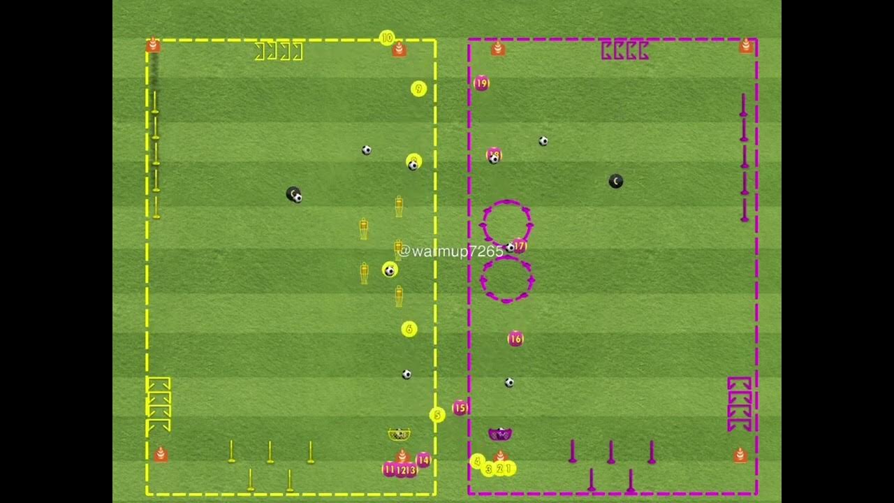 Soccer training / endurance drills YouTube