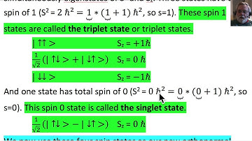 D5 Two spin one-half particles.