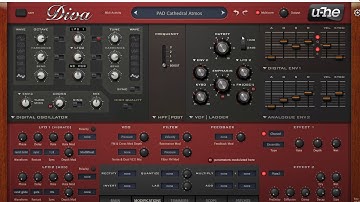 Blue Yonder for Diva Presets Demo