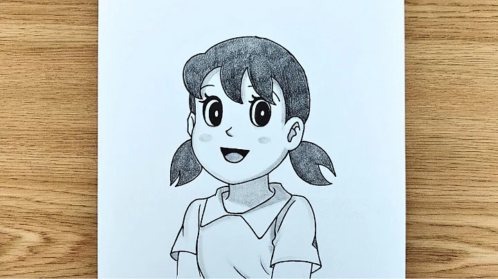 How to Draw Shizuka from Doraemon step by step || Easy drawing ideas for beginners