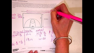 Computing Actual Length from Scale Drawings