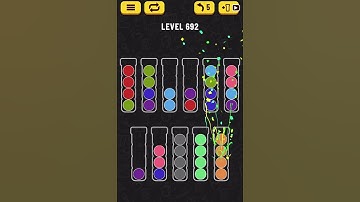【Ball Sort Puzzle】Level.692
