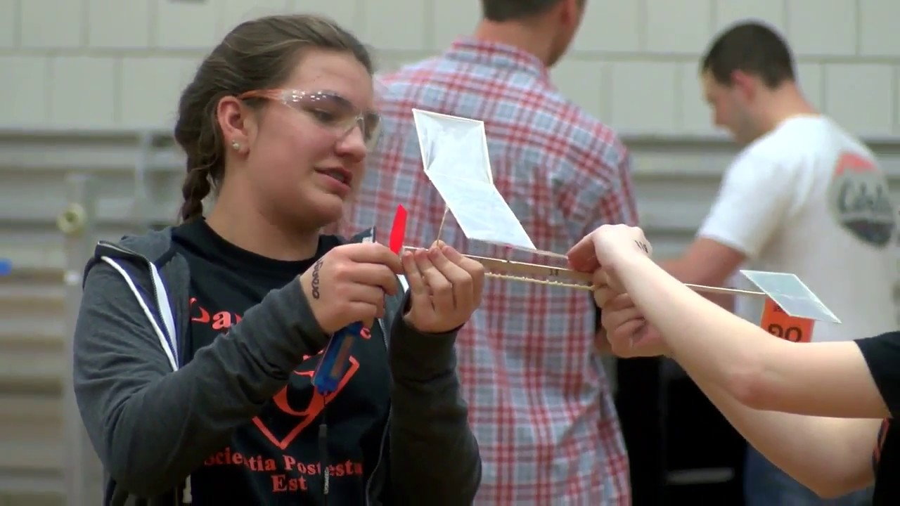Students use STEM skills in Science Olympiad - YouTube