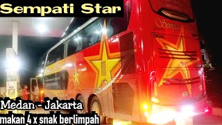 Sempati Star Double Deck❗Medan - Jakarta 72 jam