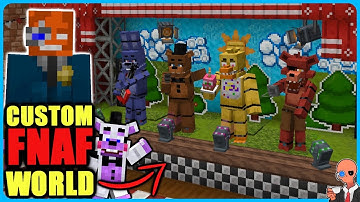 Opening a custom FNAF Pizzeria in Minecraft (Management Wanted)