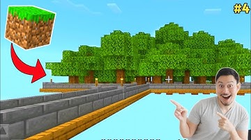 I Made A Tree Farm In Minecraft Oneblock || #4