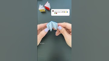 Easy Mini Origami Book Tutorial 📖  #origami #折り紙 #miniaturebook #origamibook #papercraft
