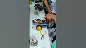 Finalizing the first project in Robotics BET Students of CAT COLLEGE. How to become a BMS Engineer.