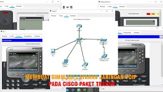 Configure VOIP 1 IP Phone, 1 Analog Phone, 1 Laptop, dan 1 Pc | Cisco Packet Tracer