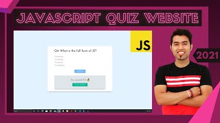 🔴 Build A Quiz App With JavaScript in Hindi | Quiz Website using HTML CSS & JavaScript in Hindi 2021