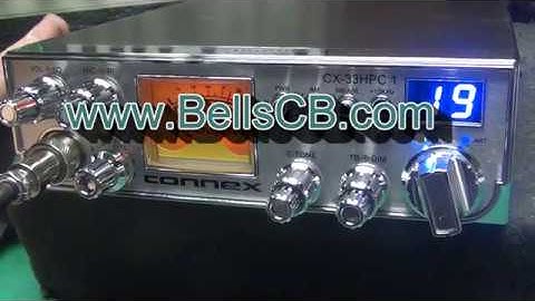 Connex CX-33HPC1 Tune-up Report