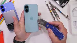 JerryRigEverything! NEW iPhone 16 Durability Test - They hid all the good stuff